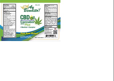 Ay Bendito Cbd Oil Roll On (Fd 04287 Ay Bendito   Cbd Oil Roll On 3.18 Oz 72524 009 04)